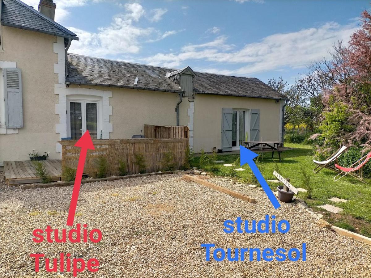 Studio " Tournesol " Au Coeur Du Berry Les Bordes Экстерьер фото